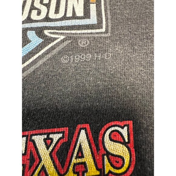 1998 Harley-Davidson Ridin’ Out the Storm Tee XL Barnett El Paso TX Double-Sided - Picture 8 of 8